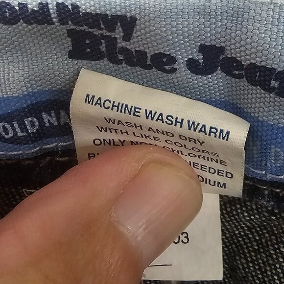 Vintage Old Navy Blue Jeans Denim Maxi Skirt Y2K Preppy Boho 10 - Picture 8 of 14